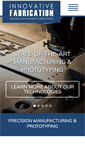 Mobile Screenshot of innovativefabrication.com